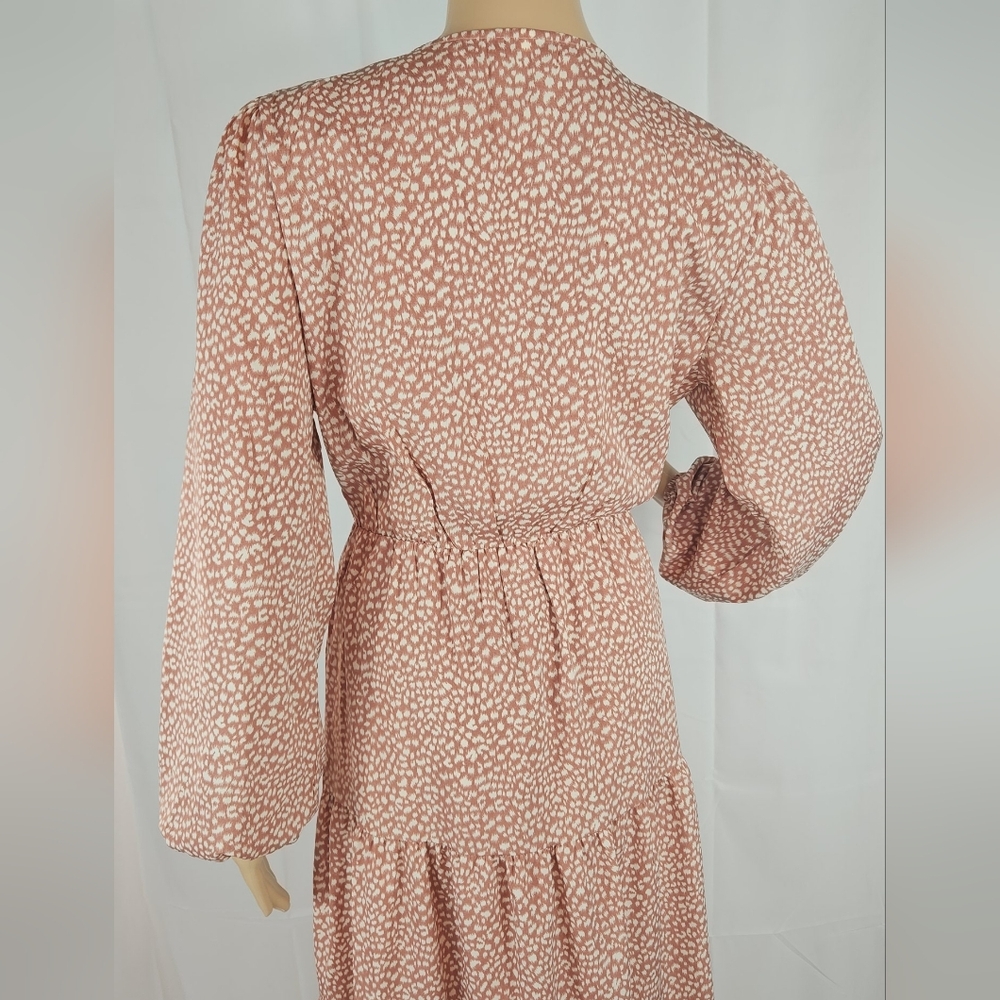 Bohemian inspired Pink and white dress unbranded size medium - Picture 11 of 16